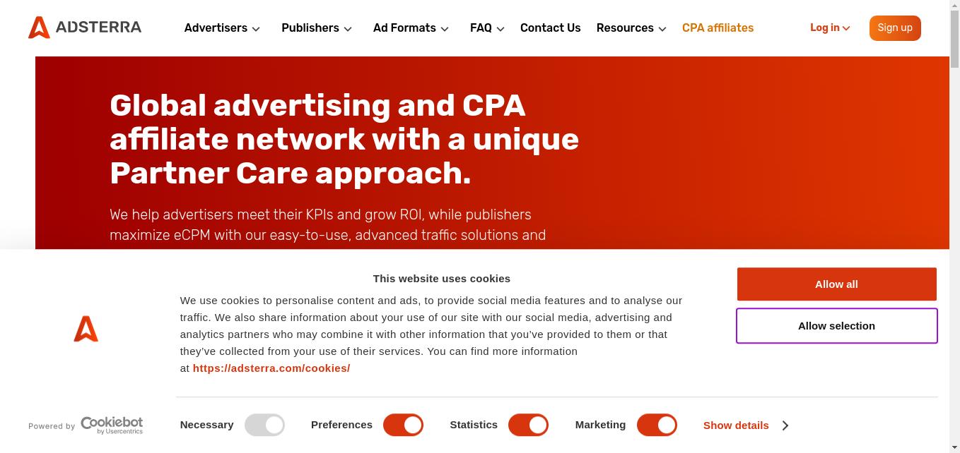 We provide a range of online advertising services for both publishers and advertisers. Contact us today to monetize your website and reach new audiences